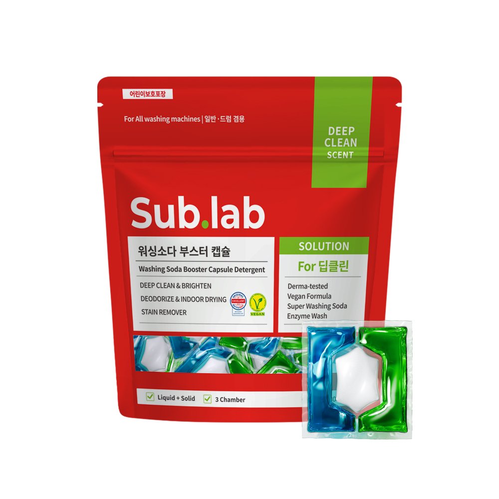 Liquid laundry pods 20g for USA market